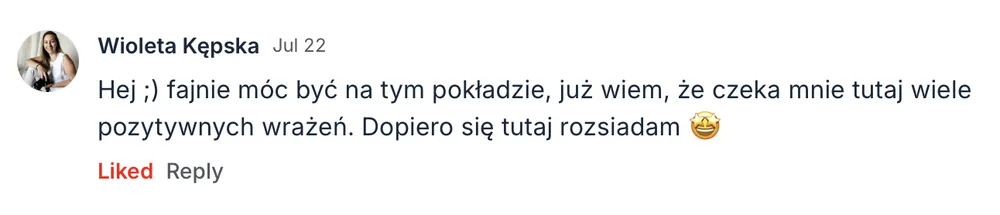 Opinia członka MOCNO Clubu